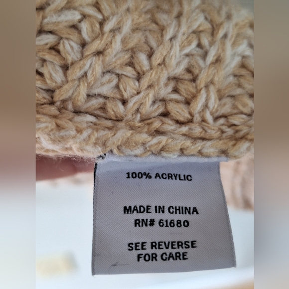 525 America Sleeveless Hooded Cardigan -M - Picture 2 of 7